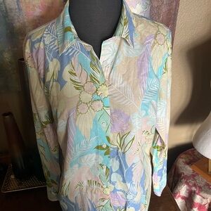 Talbots Pastel Blouse